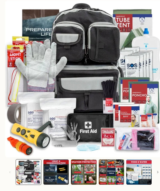 Why Every Family Needs a (72) Hour Emergency Survival Kit BACKPACK — Before It’s Too Late!!!