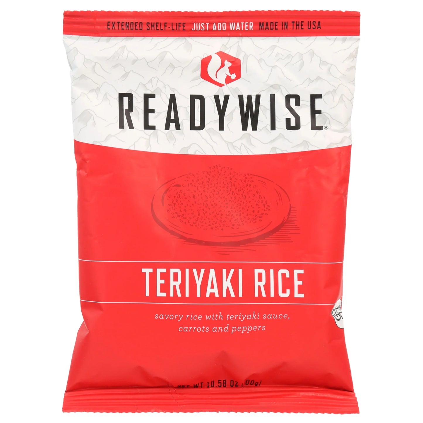 (2 Pack)  Teriyaki & Chicken 20 Serving, Shelf-Stable, Emergency Meal