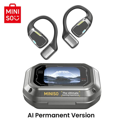 Translator Earphone  M98 AI Wireless Headphones Office Chat Headset ASMR Headset DIY APP AI Wireless Headphones with Mi