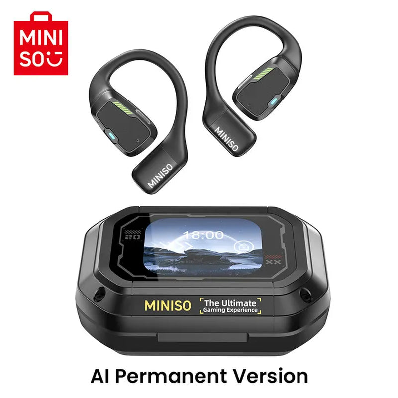 Translator Earphone  M98 AI Wireless Headphones Office Chat Headset ASMR Headset DIY APP AI Wireless Headphones with Mi