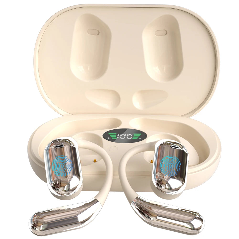 3-In-1 AI Translator Earbuds 144 Languages Noise Cancelling Bluetooth 5.3 Headset ﻿Translator Smart Voice AI Wireless Headphones