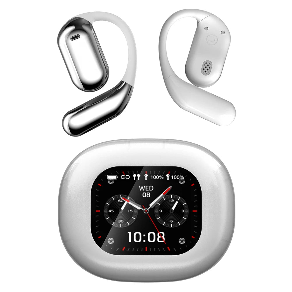 [AI Earphone]Translator IPX7 Bluetooth5.4 Earphones Sleep ASMR Headset Open Ear Real Time AI Wireless Headphones Office Travel