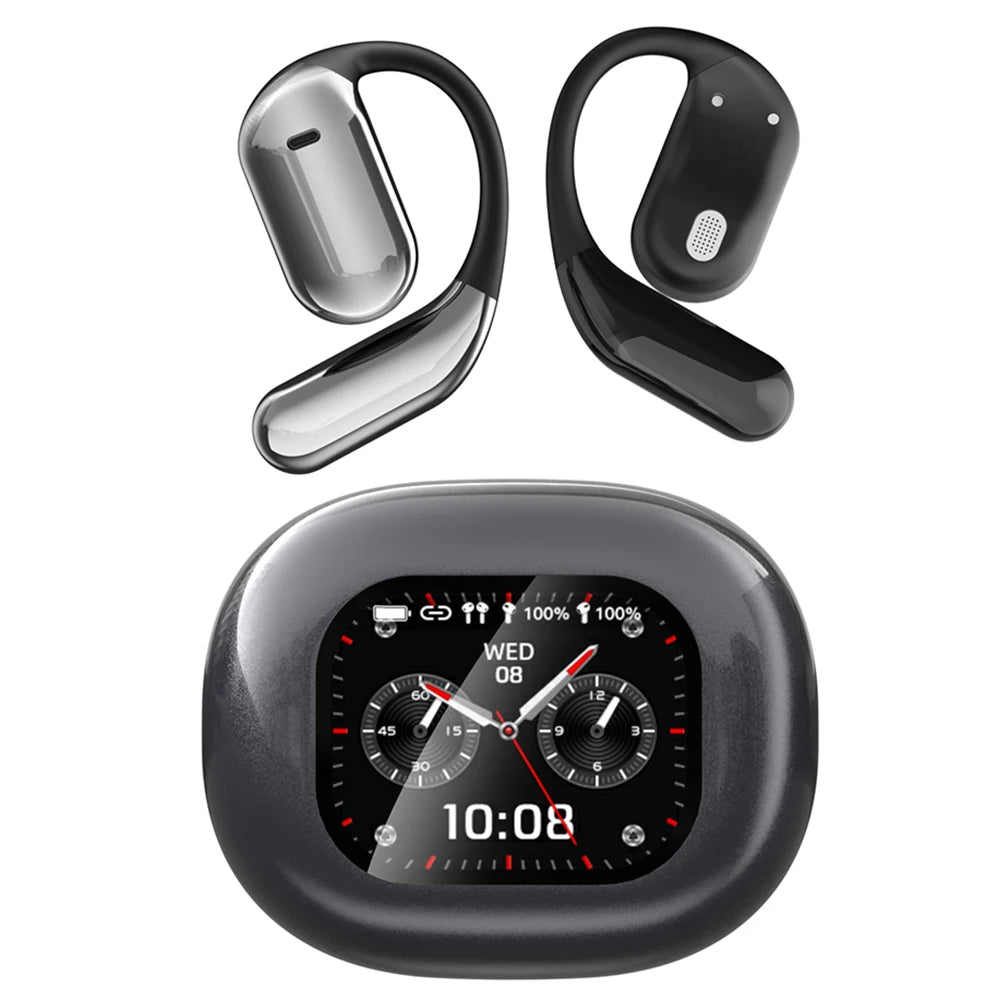 [AI Earphone]Translator IPX7 Bluetooth5.4 Earphones Sleep ASMR Headset Open Ear Real Time AI Wireless Headphones Office Travel